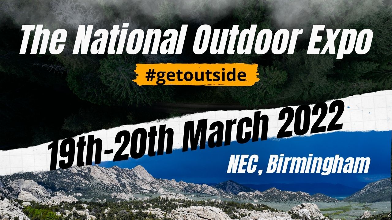 The National Outdoor Expo NEC Birmingham 19th to 20th March 2022